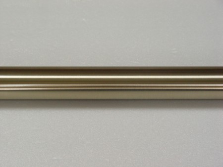 Soft Brass Iron Curtain Rod - this_soft_brass_curtain_pole_is_made_of_iorn